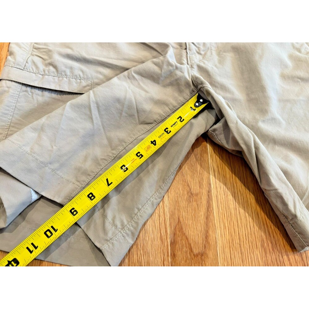 THE NORTH FACE Shorts Men's Size 32 Tan Khaki Nylon Cargo Hiking Outdoor Pockets - Picture 4 of 8